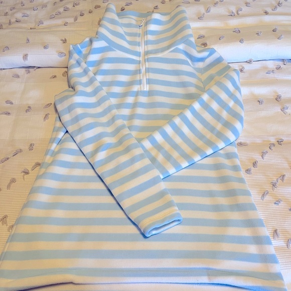 Dudley Stephen’s Striped Blue and White Prospect Pullover - Picture 2 of 4